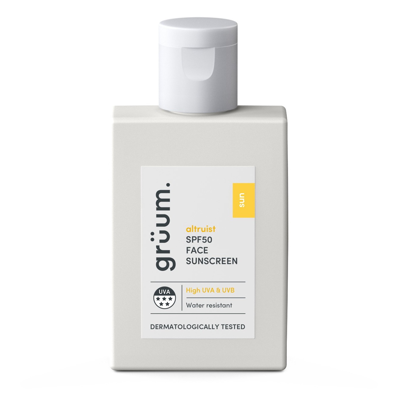 Grüum Spf 50 5* Uva Face Sunscreen
