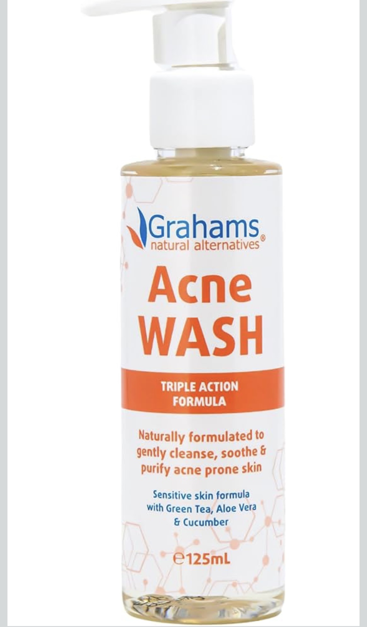 Grahams Natural Skin Acne Face Wash
