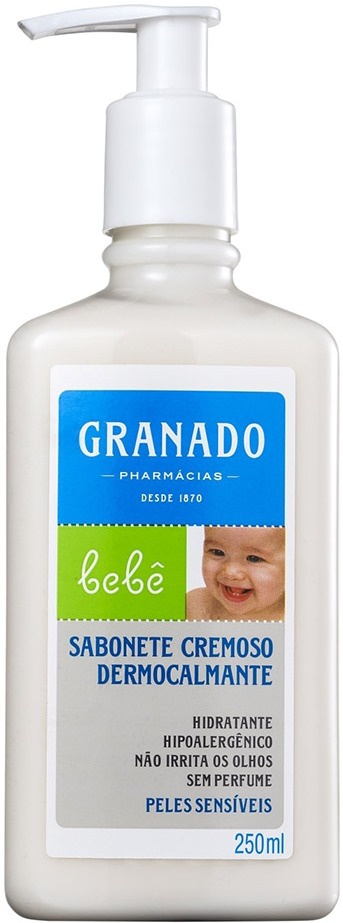 Granado Sabonete Cremoso Dermocalmante Bebê Peles Sensíveis