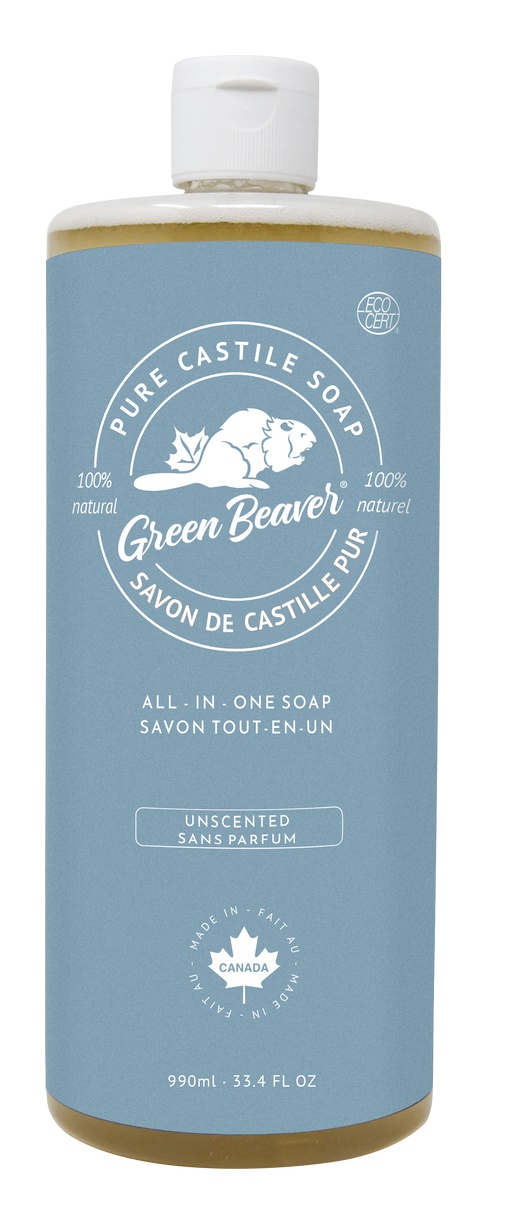 Green Beaver All-in-one Pure Castile Soap - Unscented
