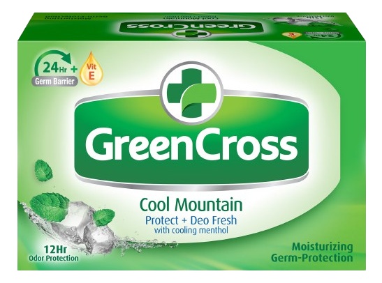 Green Cross Cool Mountain Soap