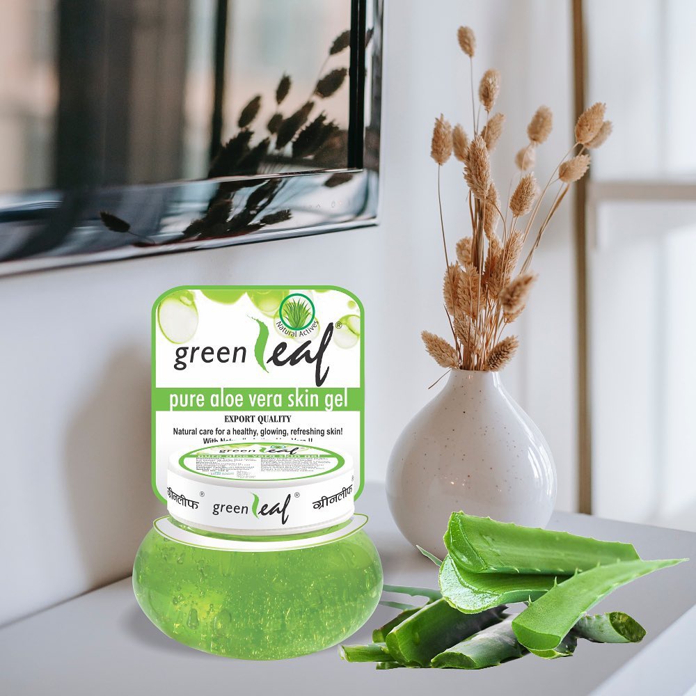 Green Leaves Aloe Vera Gel