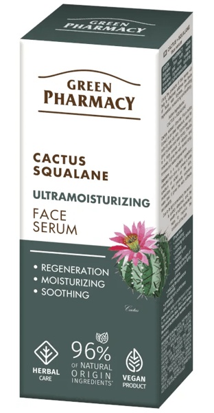 Green Pharmacy Cactus & Squalane Moisturizing Serum