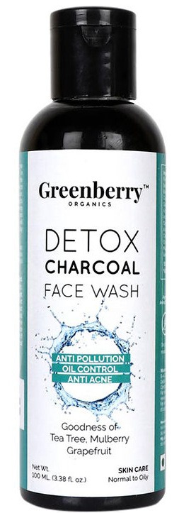 Greenberry Detox Charcoal Face Wash