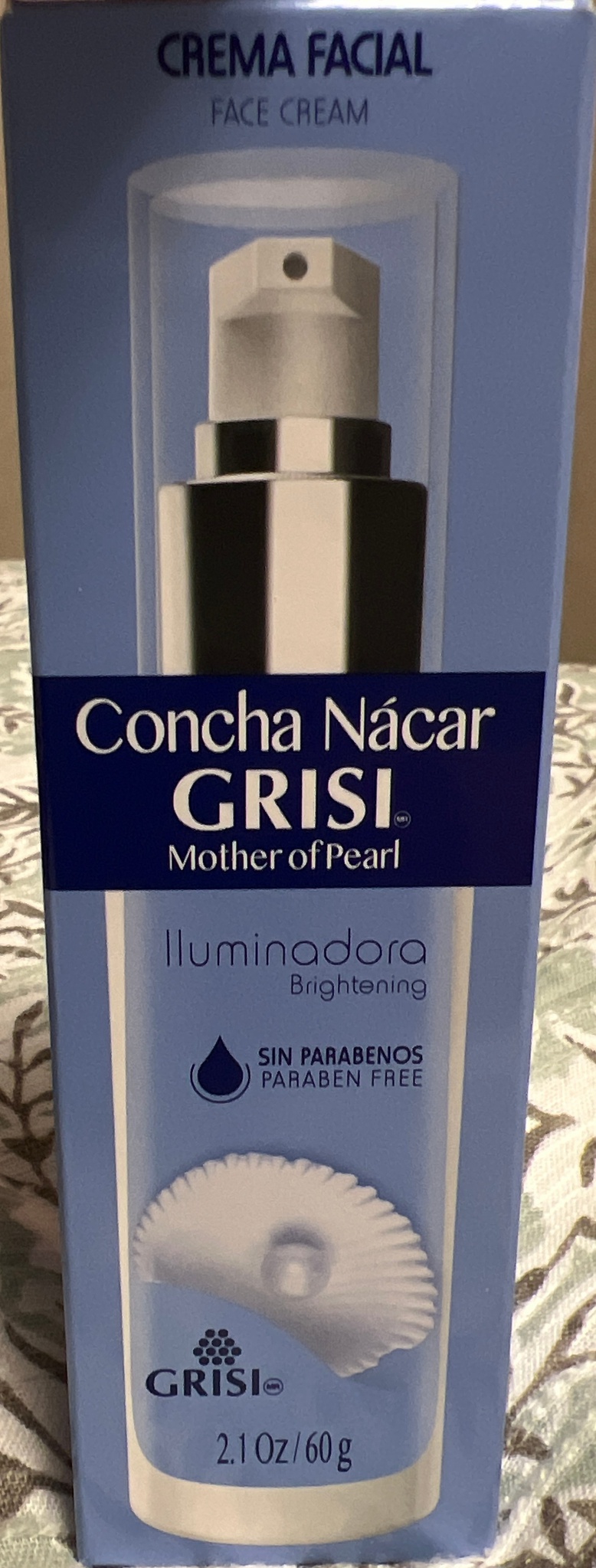Grisi Face Cream Concha Nácar Grisi Iluminadora