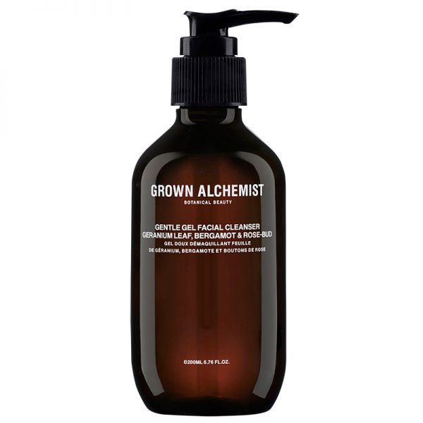 Grown Alchemist Gentle Gel Facial Cleanser: Geranium Leaf, Bergamot & Rose-Bud