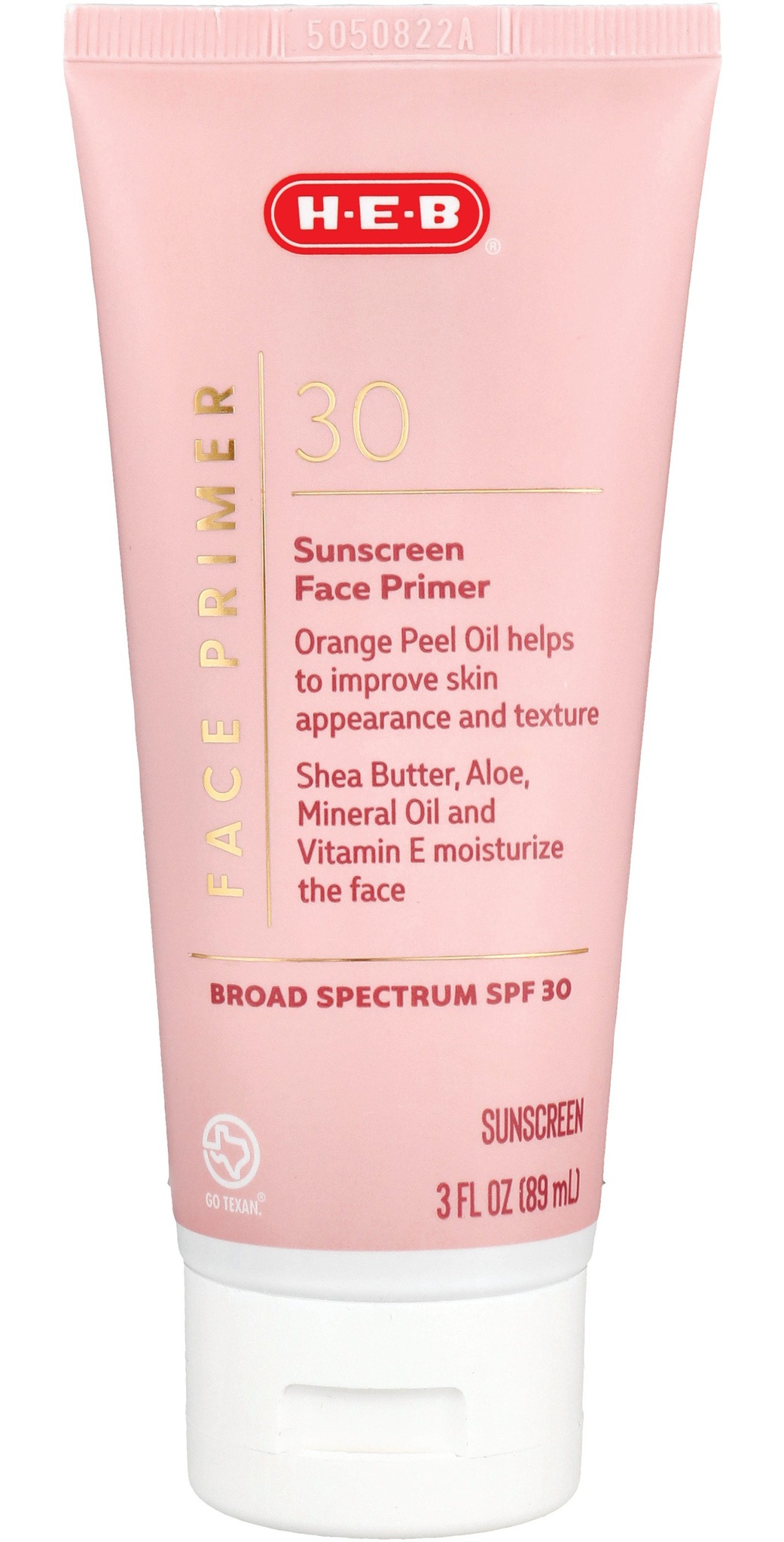 H-E-B H-e-b Face Primer Broad Spectrum Sunscreen Lotion – SPF 30