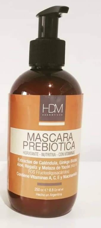 HDM Máscara Prebiótica Hidratante Nutritiva