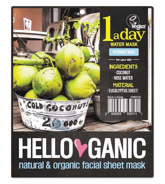 HELLOGANIC 1 A Day Water Mask