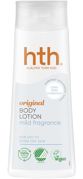 HTH HJÄLPER TORR HUD Original Body Lotion Mild Fragrance