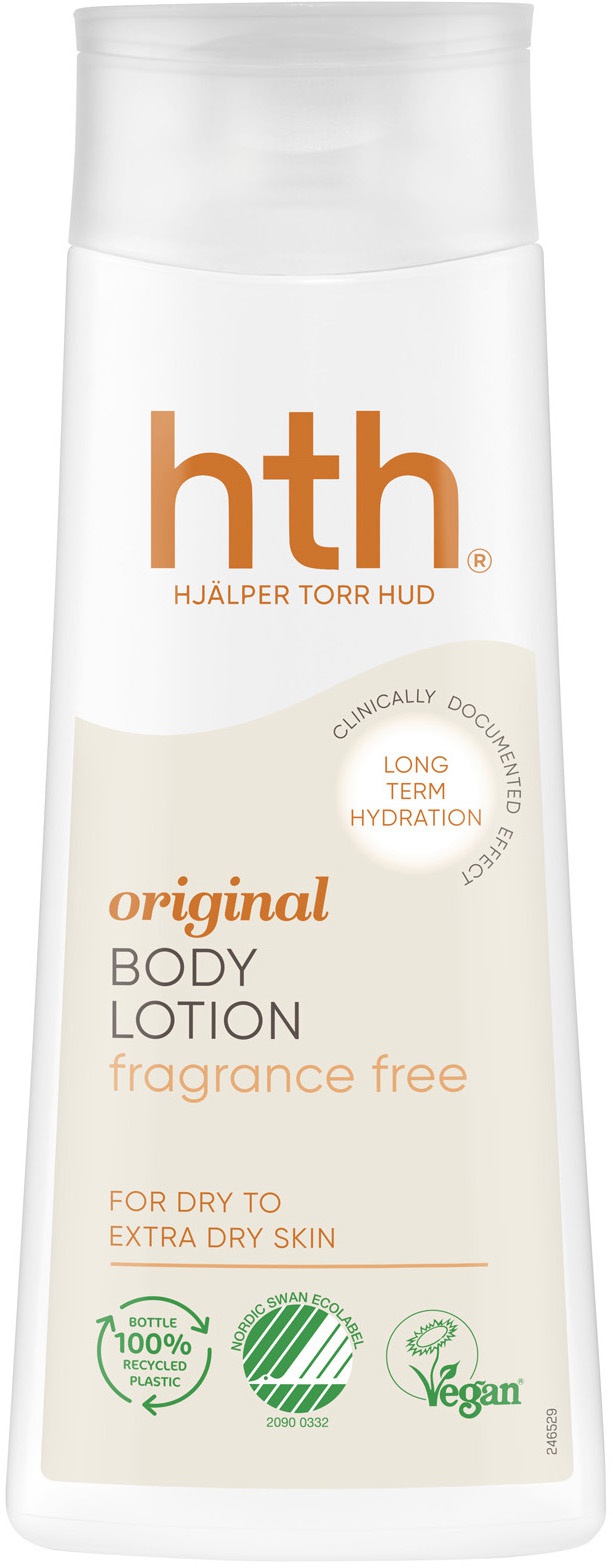 HTH HJÄLPER TORR HUD Original Body Lotion Oparfymerad