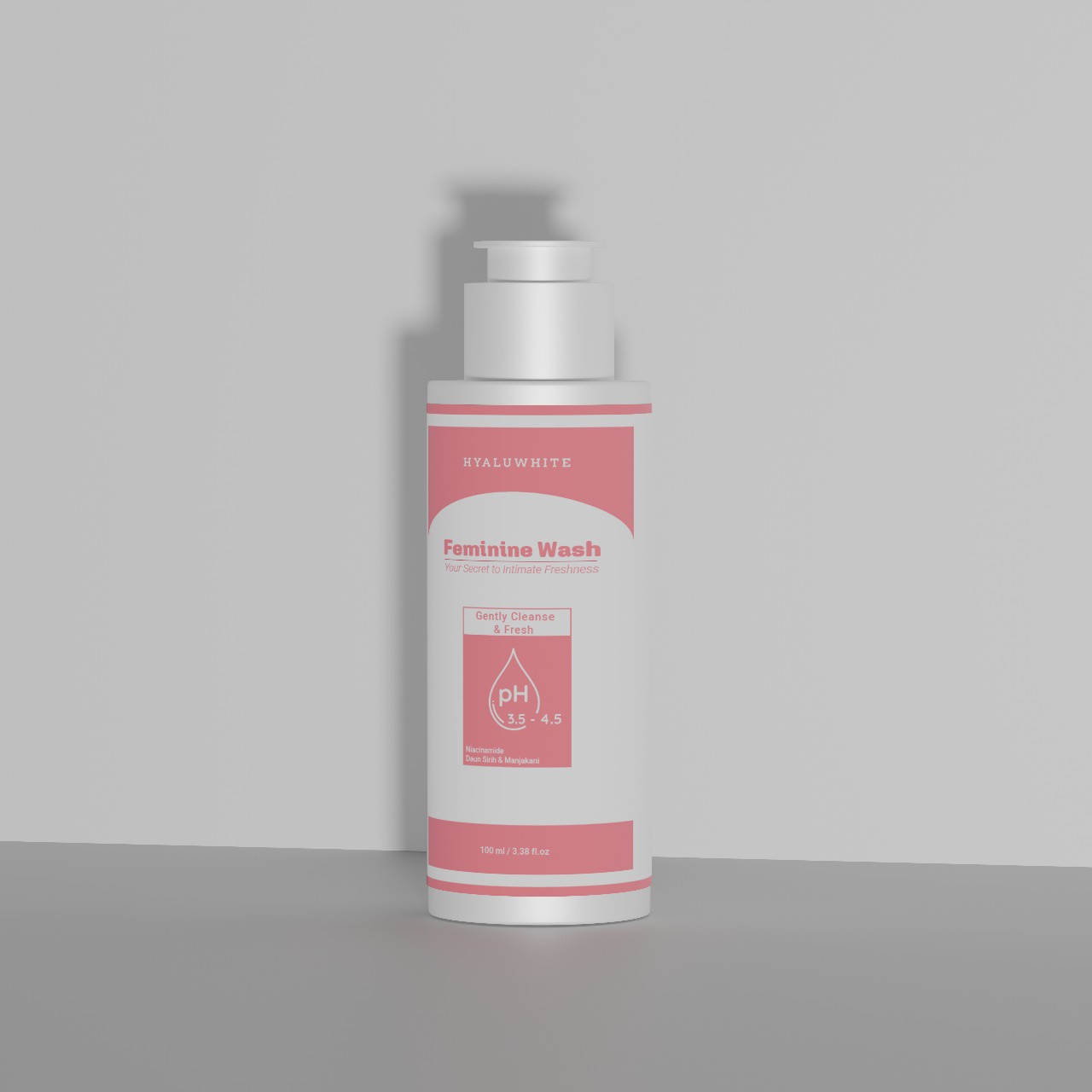 HYALUWHITE Feminine Wash Gently Cleanse & Fresh