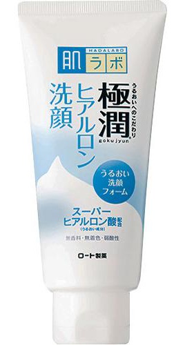 Hada Labo Gokujyun Hyaluronic Acid Face Wash