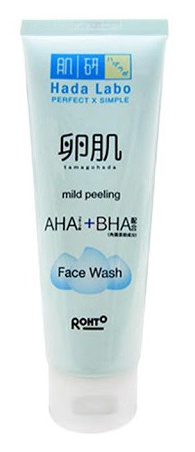 Hada Labo Tamagohada Mild Peeling Face Wash