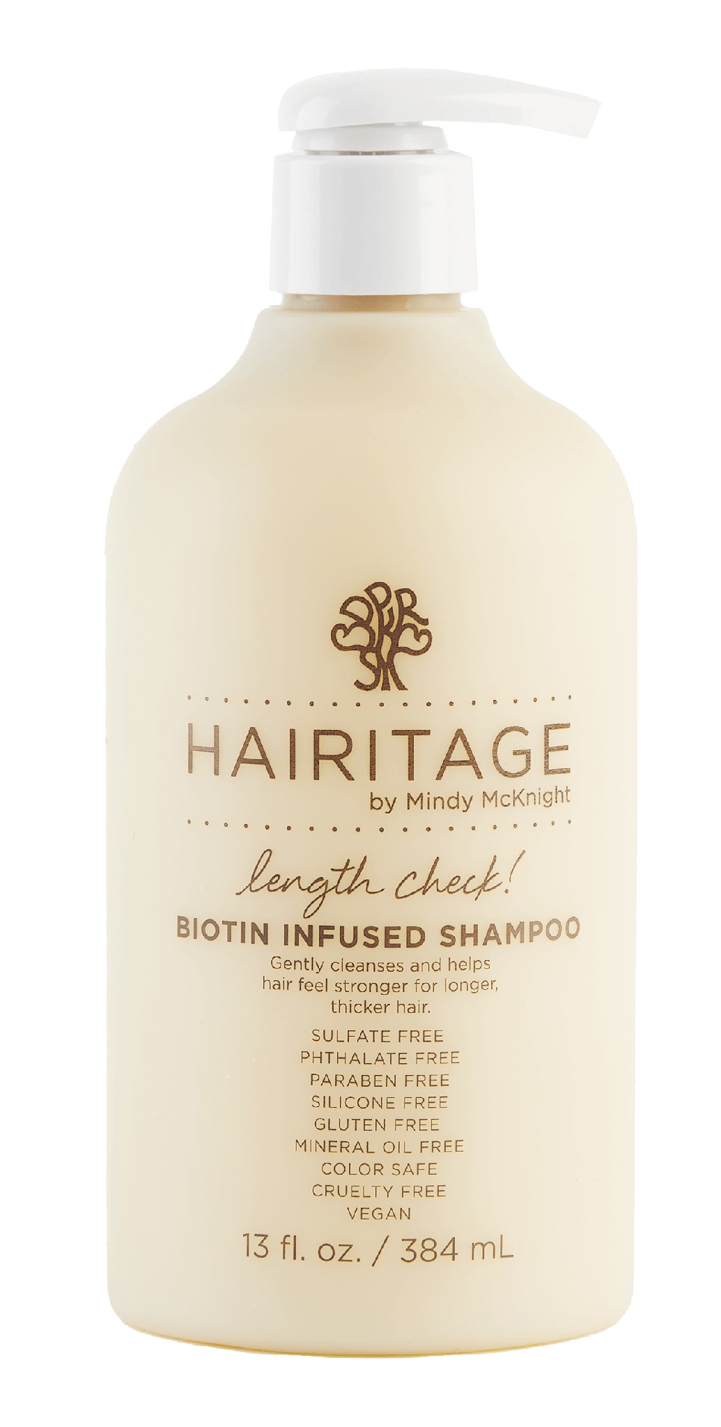 Hairitage by Mindy McKnight! Length Check! Biotin Infused Intensive Treatment Shampoo