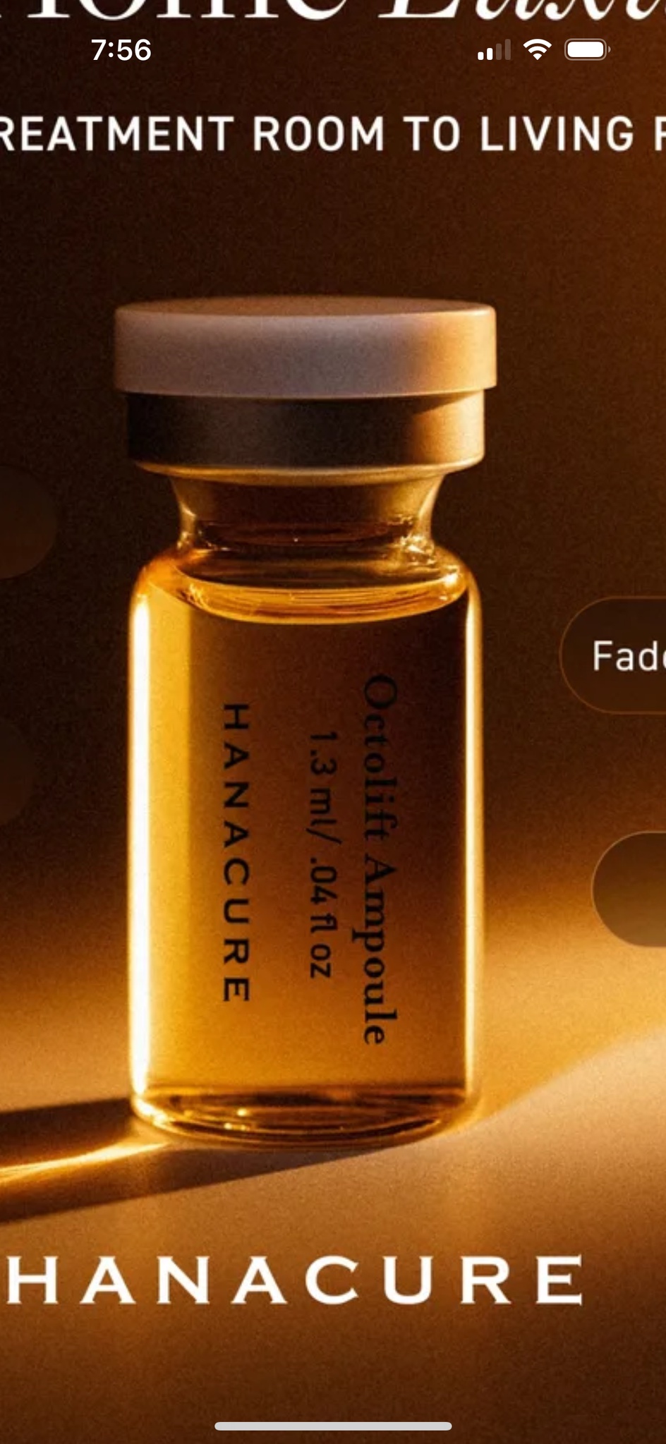 Hanacure Octolift Ampoule