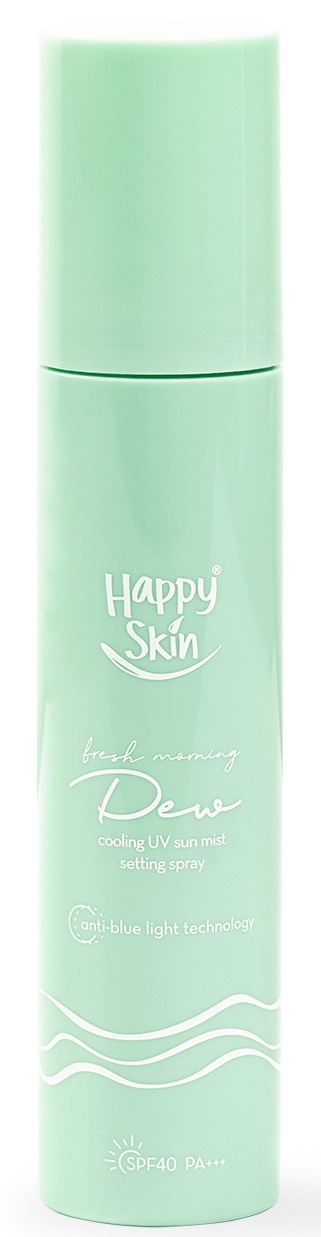 Happy Skin Dew Cooling UV Sun Mist SPF 40 Pa +++ With Anti-blue Light Technology