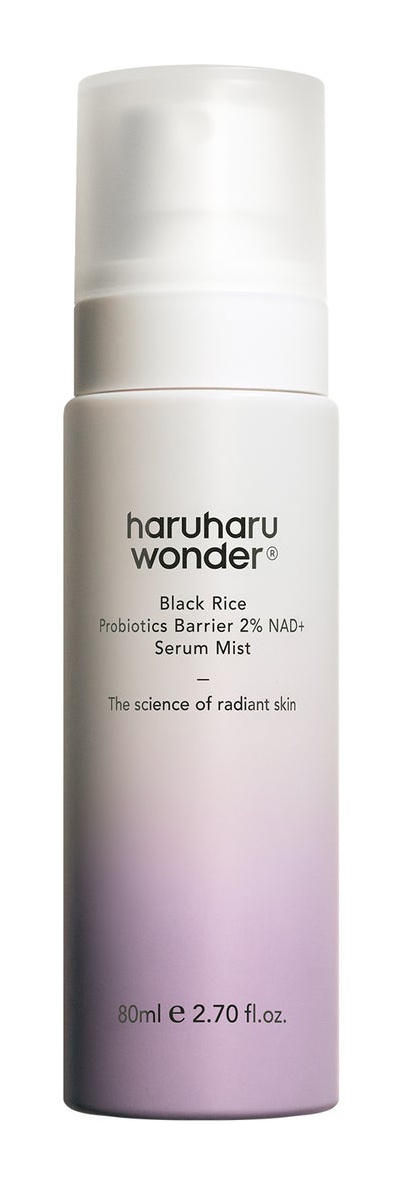 Haruharu WONDER Black Rice Probiotics Barrier 2% Nad + Serum Mist