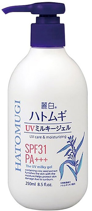 Hatomugi UV Milky Gel SPF31 Pa+++