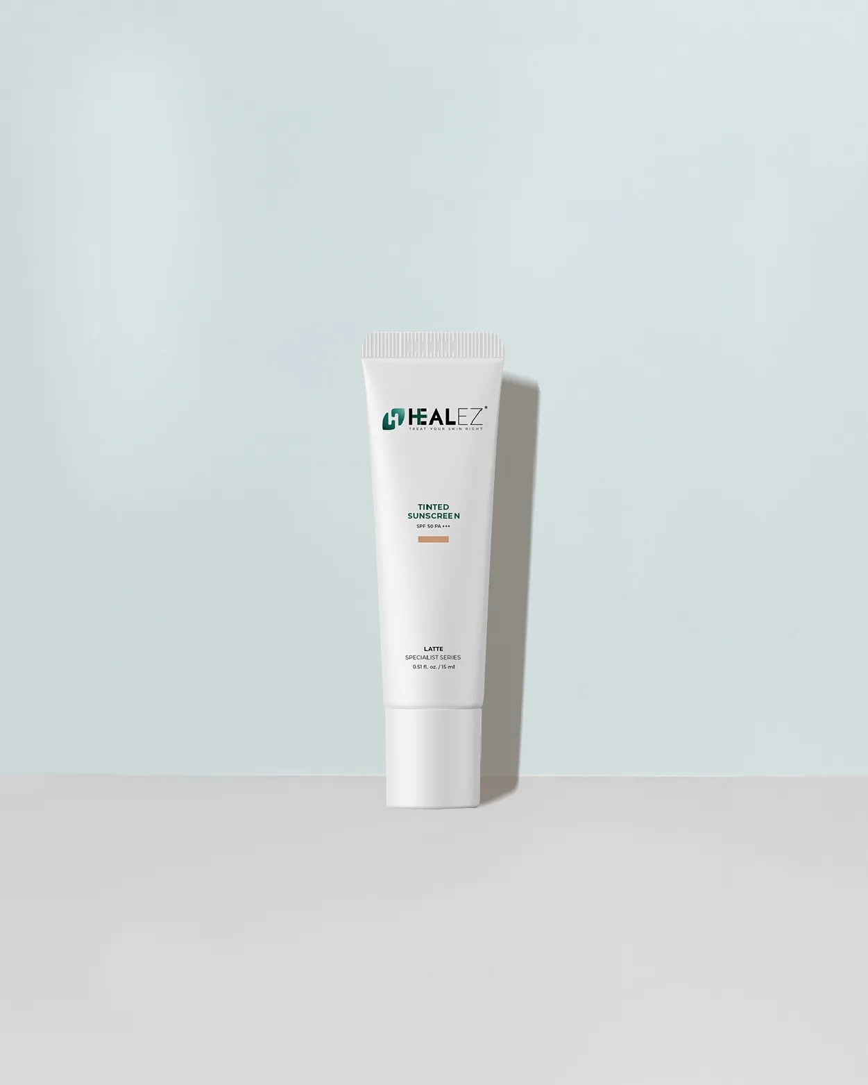 Healez tinted sunscreen Healez