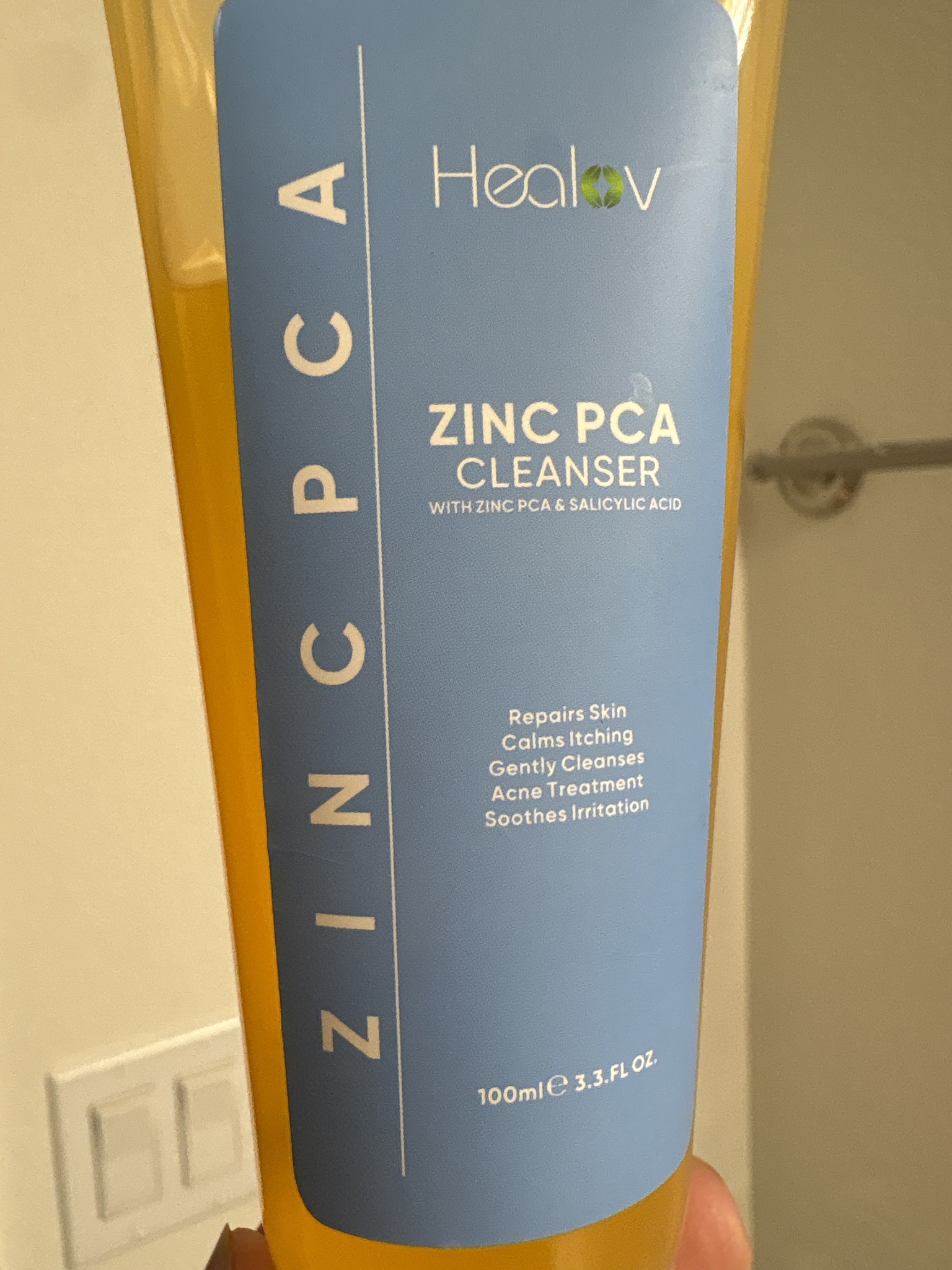 Healov Zinc Pca Cleanser