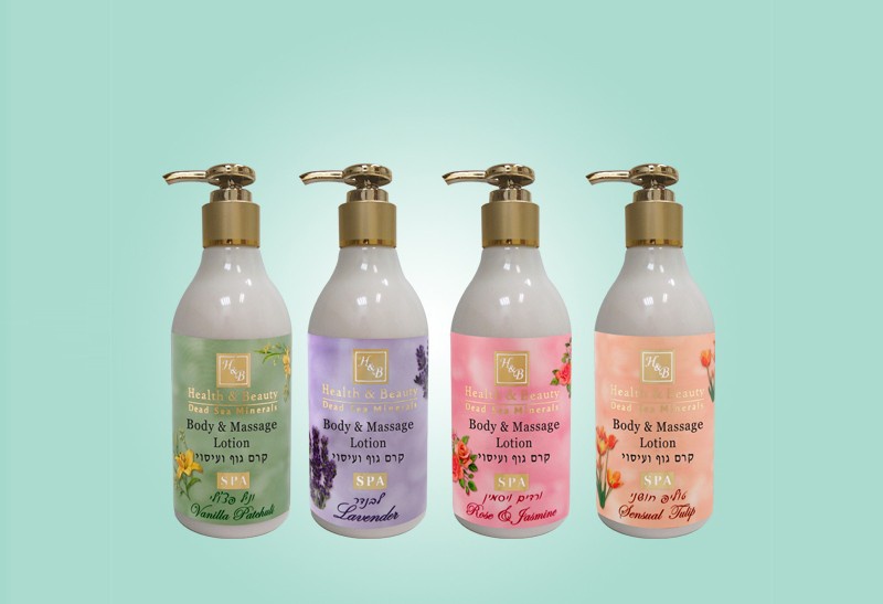 Health & Beauty Dead Sea Minerals Body & Massage Lotion Rose