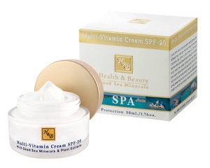 Health & Beauty Dead Sea Minerals Multi-vitamin Cream SPF 20