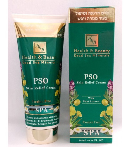 Health & Beauty Dead Sea Minerals Pso Skin Relief Cream