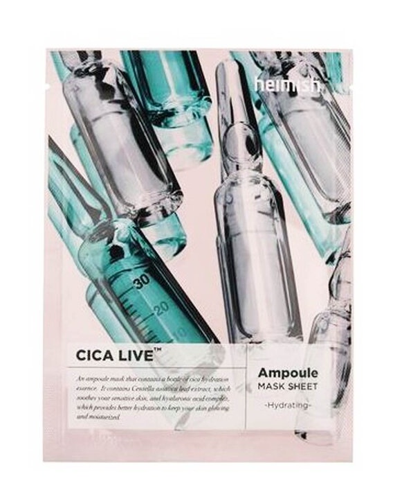 Heimish Cica Live Ampoule Mask Sheet