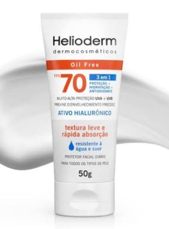 Helioderm Protetor Solar 70 FPS
