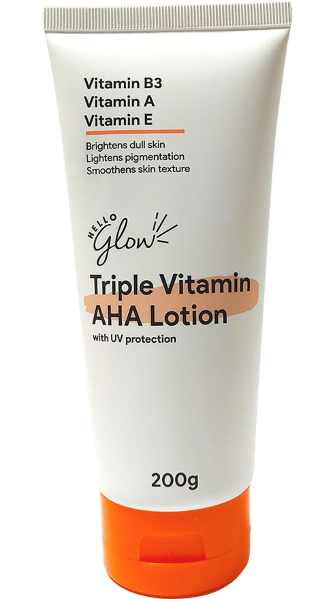 Hello Glow Triple Vitamin AHA Lotion