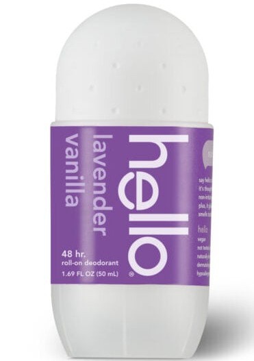Hello Lavender Vanilla Roll-on Deodorant