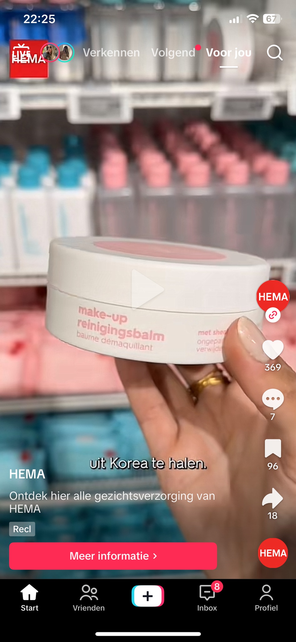 Hema Make Up Removing Balm