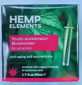 Hemp Elements Youth-Accelerator Moisturizer for aging skin