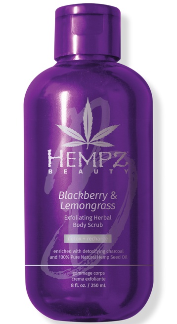 Hempz Blackberry & Lemongrass Exfoliating Herbal Body Scrub
