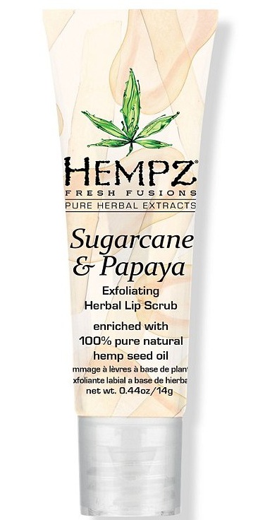 Hempz Sugarcane & Papaya Exfoliating Herbal Lip Scrub