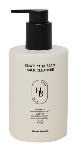 Heveblue Black Yuja Bean Milk Cleanser