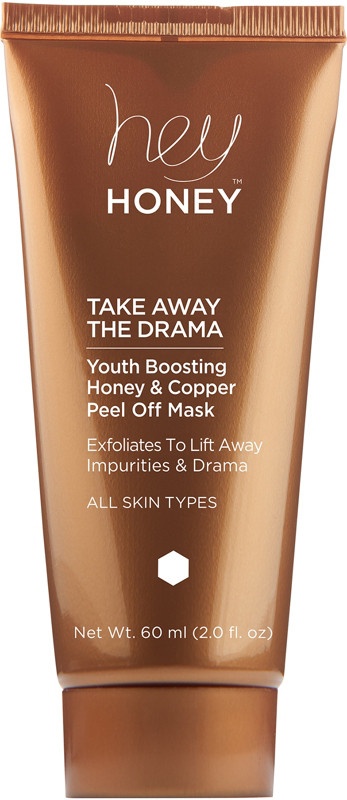 Hey Honey Take Away The Drama Youth Boosting Honey & Copper Peel Off Mask