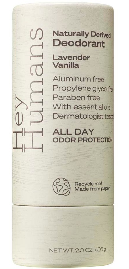 Hey Humans Naturally Derived Deodorant Vanilla Lavender