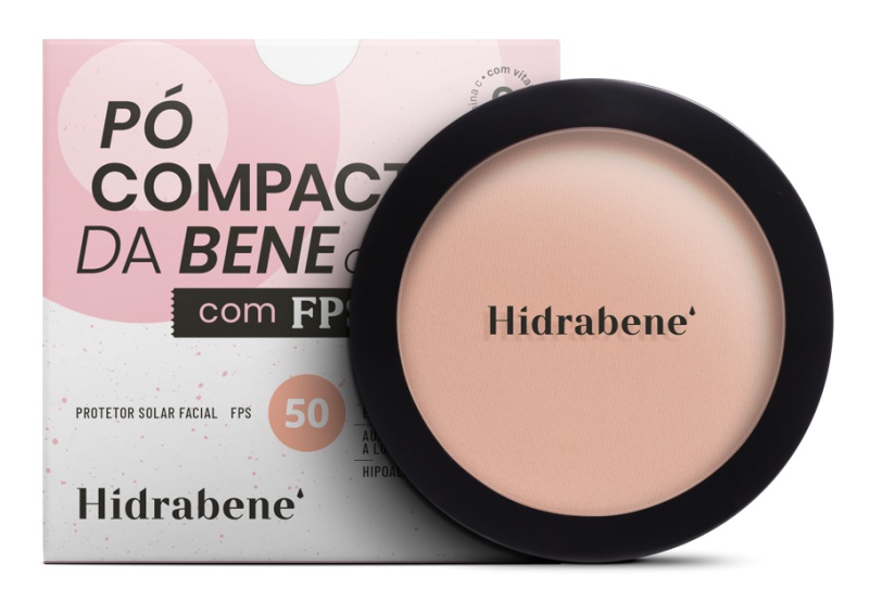 Hidrabene Protetor Solar FPS 50 Pó Compacto
