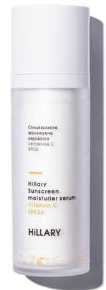 Hillary Sunscreen Moisturier Serum Vitamin C SPF30