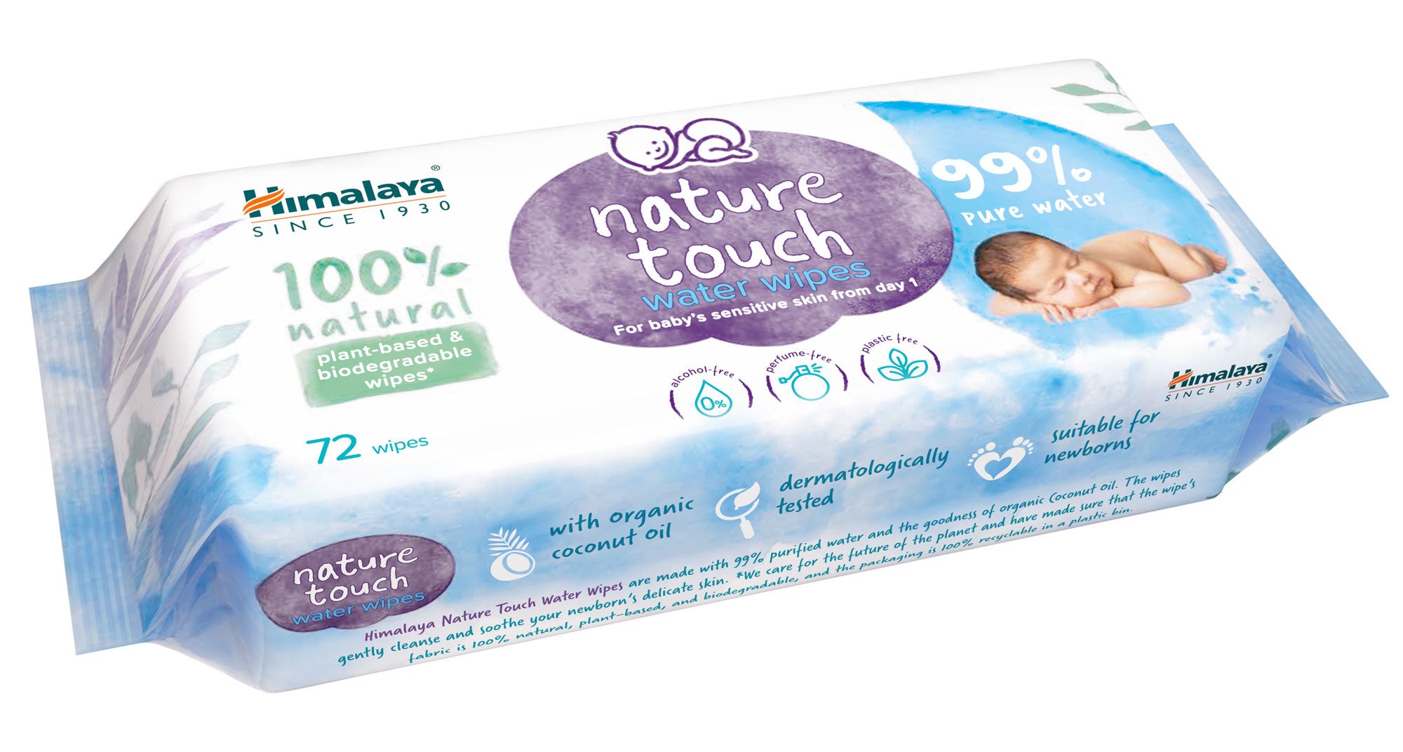 Himalaya Nature Touch Water Wipes
