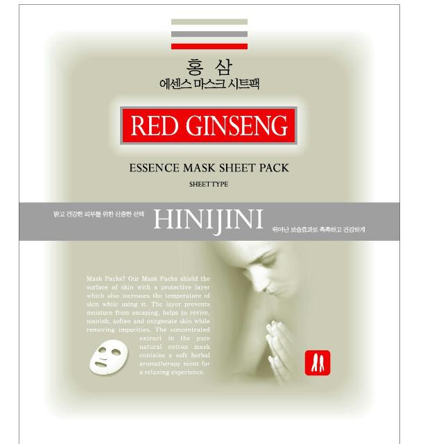 Hinijini Red Ginseng Essence Mask Sheet Pack