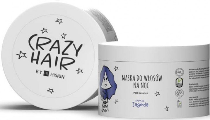 Hiskin Crazy Hair Berry Night Mask
