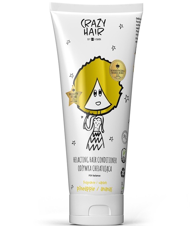 Hiskin Crazy Hair Chelating Hair Conditioner Pineapple