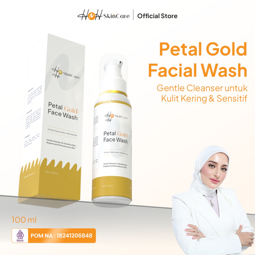 Hnh Facial Wash Petal Gold