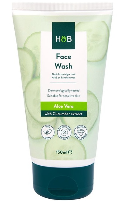 Holland & Barrett Face Wash Aloe Vera