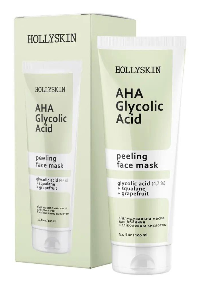 Hollyskin Glycolic AHA Acid Face Mask