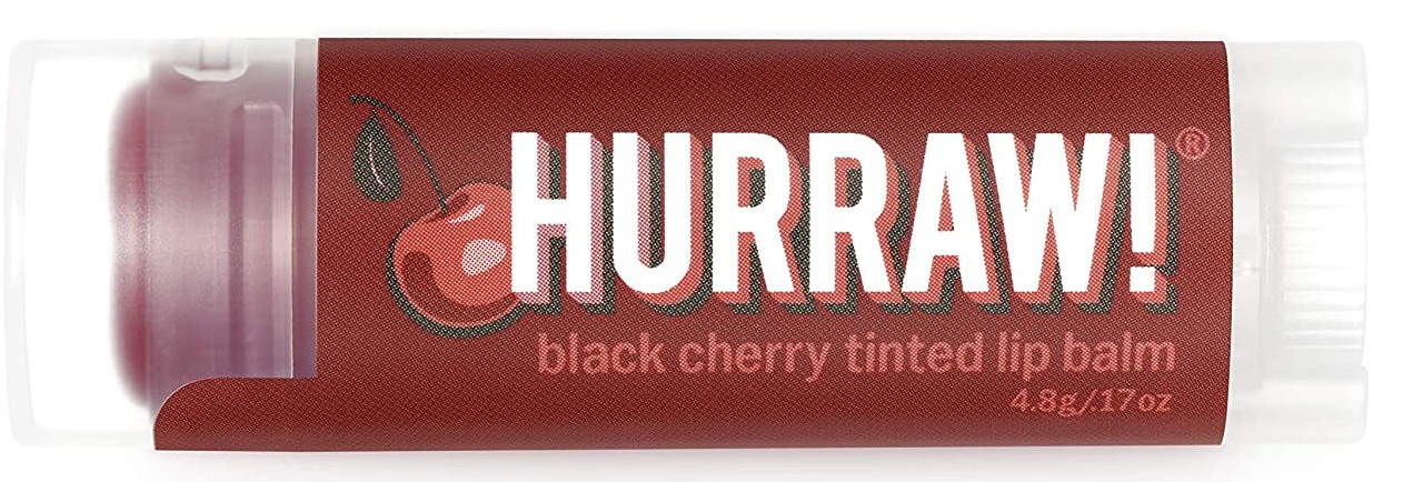 Hurraw! Black Cherry Tinted Lip Balm