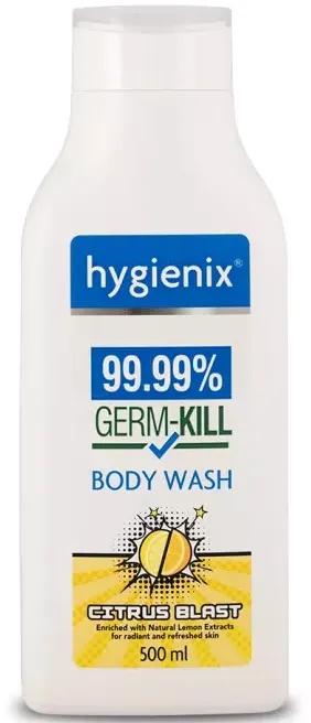 Hygienix 99.99% Germ-Kill Body Wash Citrus Blast